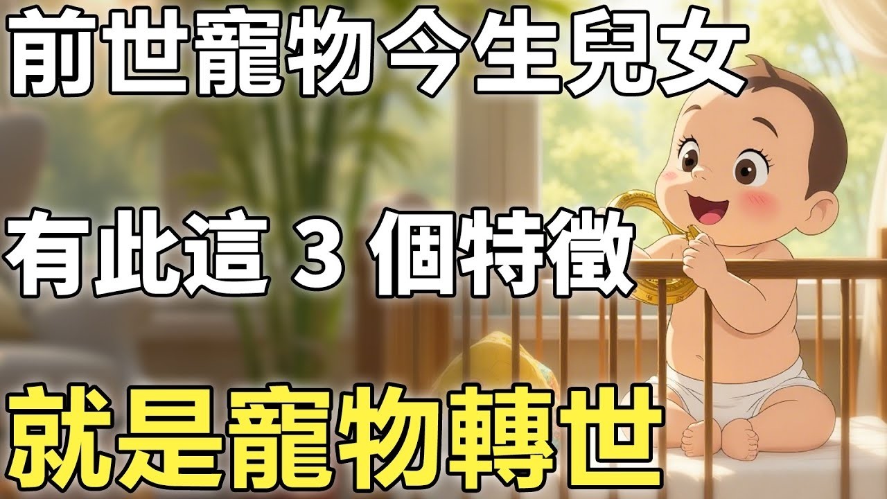 前世養的寵物，投胎成今生的兒女？閻羅王：如果兒女身上有這3個特徵，就是寵物轉世【輪回｜因果｜佛學】