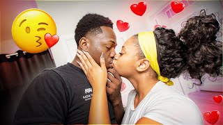 Overly Kissing My Crush Until She FOLDS😘 *WENT GOOD*