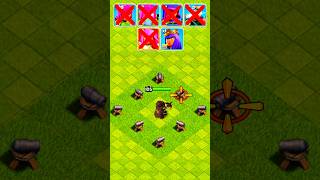 Builder Base 2.0 Cannon VS Every Max Level Archer Family #shorts #coc #clashofclans