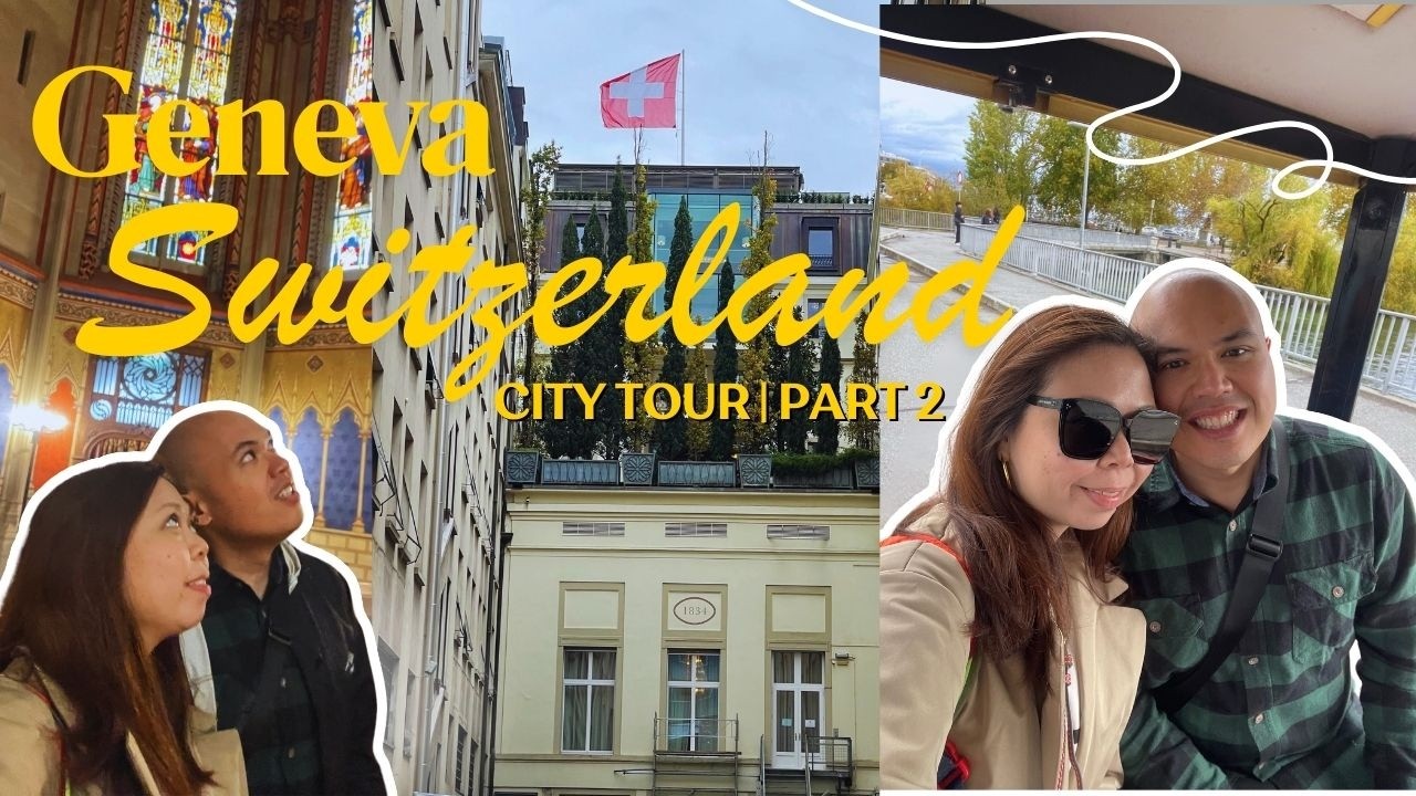 Geneva Old Town City Tour 🚌 Parc de Bastions,  St. Peter's Cathedral, Bourg de Four ✨