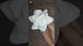 diy tissue paper flower #diy #flower #shorts