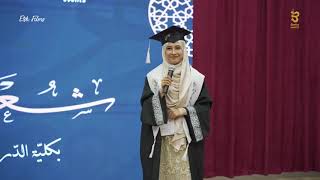 Yelly Putri Yani Wakilkan Ucapan Perpisahan Wisudawan Indonesia