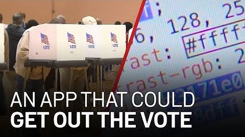 Developing for Democracy: How an App Could Get More People to Vote