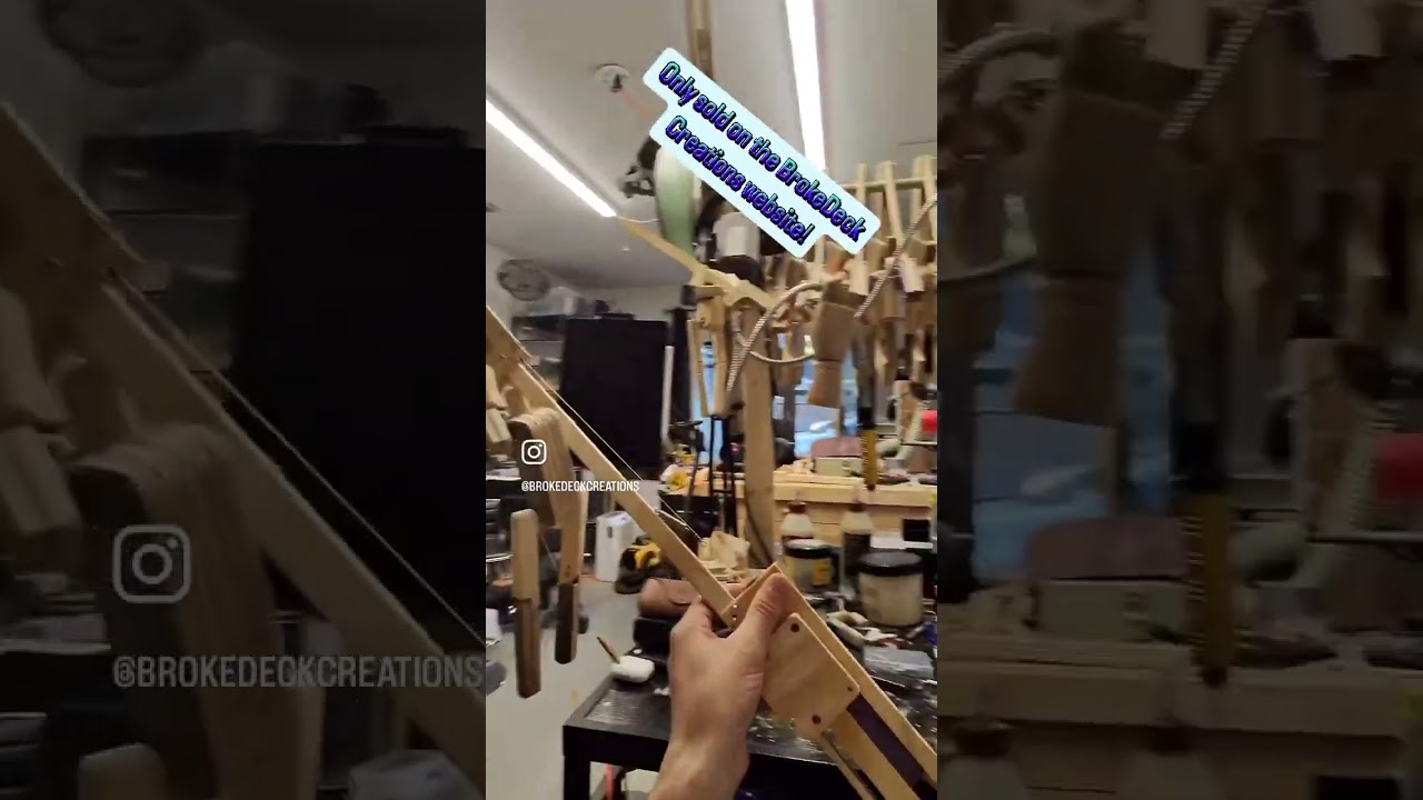 Showdown WoodBots my products only on the BrokeDeck C￼reations website