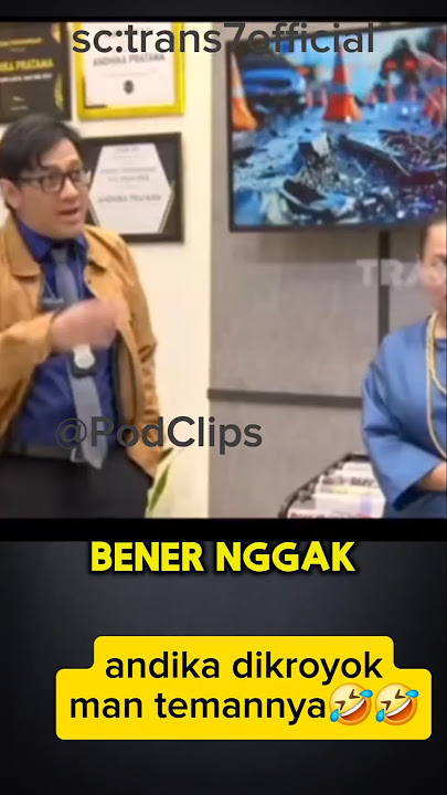 Andika dikroyok#shortvideo #comedy #laporpaktrans7