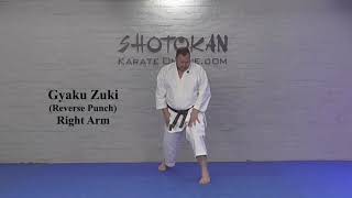 Shotokan Karate Online Gyaku Zuki Reverse Punch