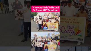 Cockroach Janta Party’s 1st Ever Rally In India? #cockroachjantaparty #cockroach #neet #modi