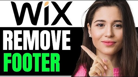 REMOVE FOOTER ON WIX WEBSITE ( A QUICK AND EASY TUTORIAL)