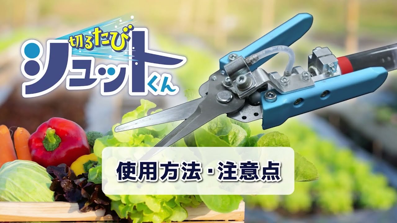 切るたびシュットくん | 商品紹介 | タキイ農業資材オンライン
