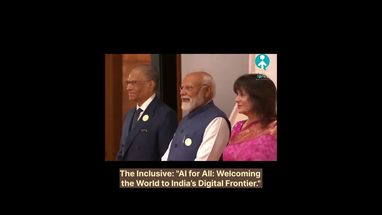 The Visionary: "Bharat Mandapam: Where Global Leadership Meets the Future of AI