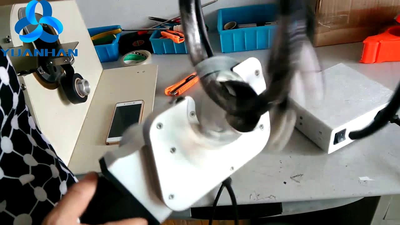 Digital Handheld Tape Wrapping Machine AT-100 - YouTube