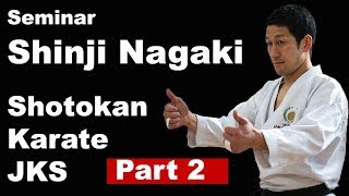 Seminar 54: Shinji Nagaki Shotokan Karate JKS Part 2