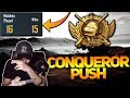 WE WON 15 out of 16 matches | S13 Conqueror Push 🔥🇮🇳