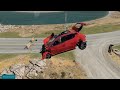 Realistic Highway car crashes #06  [ BeamNG.Drive ]