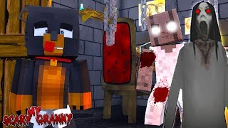 Minecraft Granny - SCARY GRANNY GAME HAS MADE FRIENDS WITH SLENDERINA screenshot 1