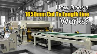 What Is An Automatic Sheet Stacker For Cut to Length Line Machine 1650MM Coil Cutting Machine