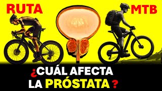 CUÁL AFECTA MÁS LA PRÓSTATA, CICLISMO MTB O RUTA ❓