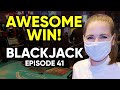VERY LUCKY BLACKJACK SESSION! $1500 Buy In! Awesome Win!! Episode 41