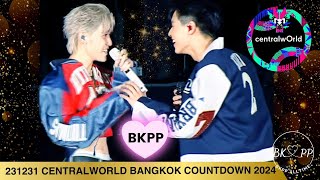 231231 CentralWorld Bangkok Countdown 2024 #BKPP #billkinpp #บิวกิ้นพีพี #บกพพ