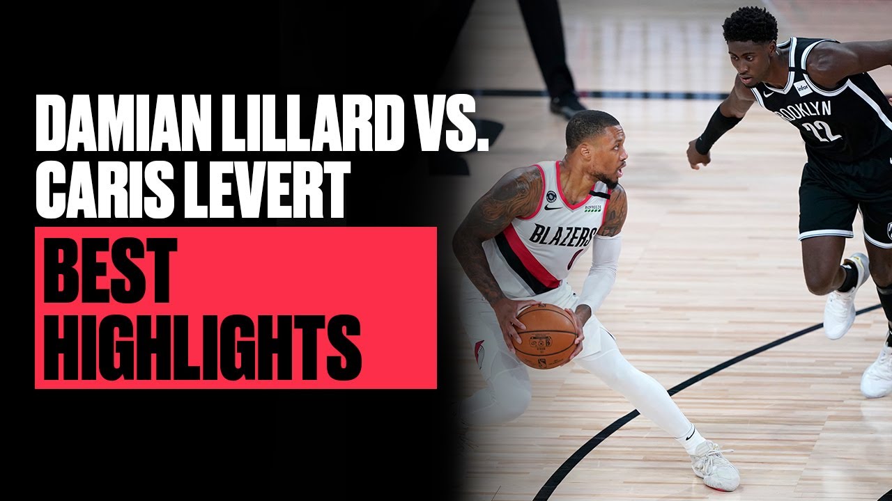 Damian Lillard & Caris LeVert Have An Epic Showdown In NBA Bubble