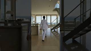 Beachfront Modern Mansion Walk Through #propertytour #luxuryliving #coastaldesign