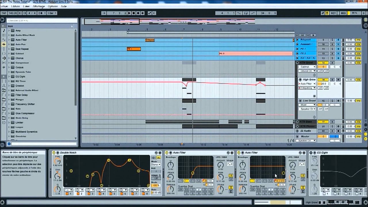 KILL THE NOISE style bass tutorial Part 2 (Growl bass) YouTube