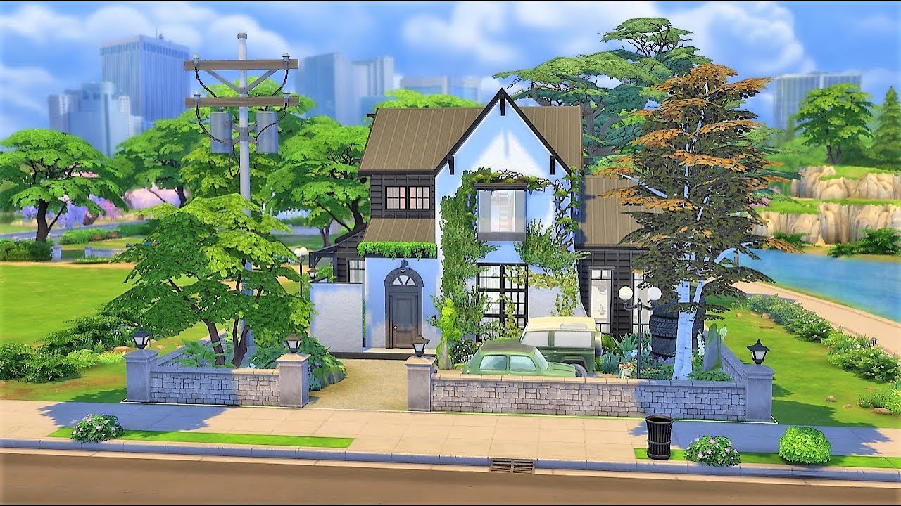 Potters Splay Family House The Sims 4 Speed Build YouTube