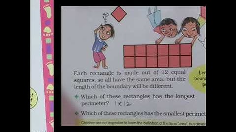 NCERT CLASS 5 MATH MAGIC CHAPTER 3 HOW MANY SQUARES? PAGE 34,35 WITH FULL EXPLANATION#CBSE