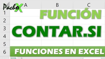 Contar celdas que cumplen una condición o criterio especial - Función CONTAR.SI | Microsoft Excel