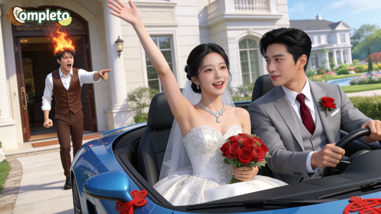 Ele pegou uma amante p/ feri-la; e ela entrou feliz no carro de casamento do CEO?! Agora ele pira!