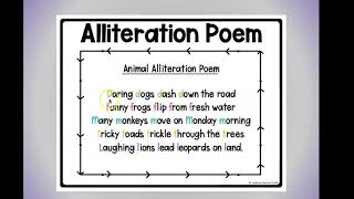 Alliteration Poem - Monday 5/3 - YouTube