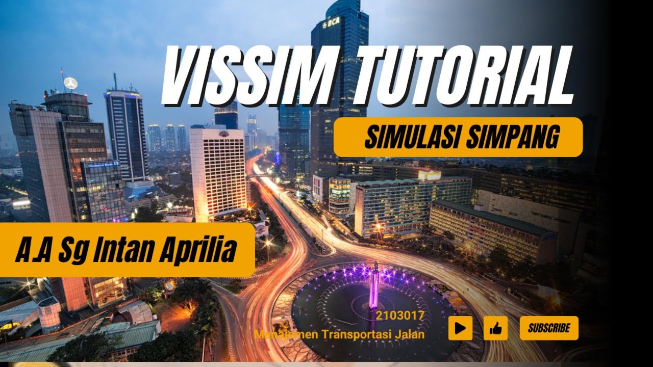 TUTORIAL PTV VISSIM - YouTube