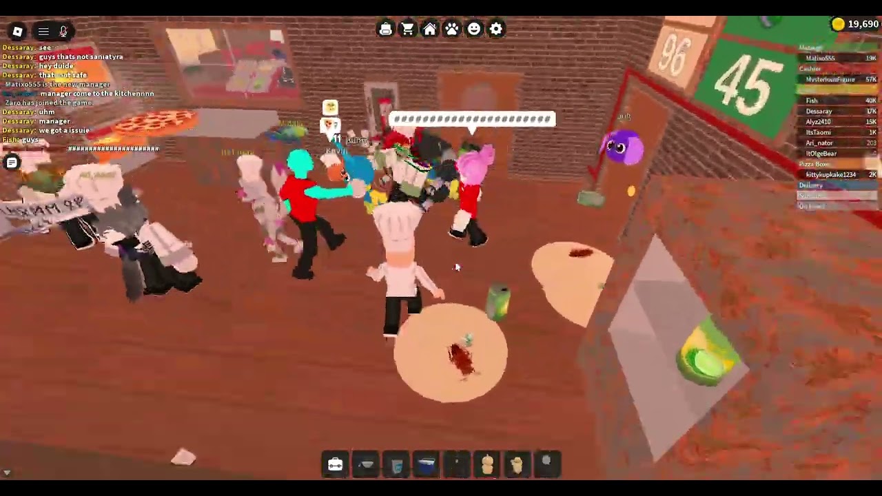 Average day in Work at a Pizza Place