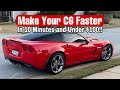 Make your C6 or C7 Corvette FASTER for UNDER $100!  Too Good To Be True?