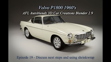 Blender Tutorial Car Modelling of a Volvo P1800 Ep 19 Discuss next steps