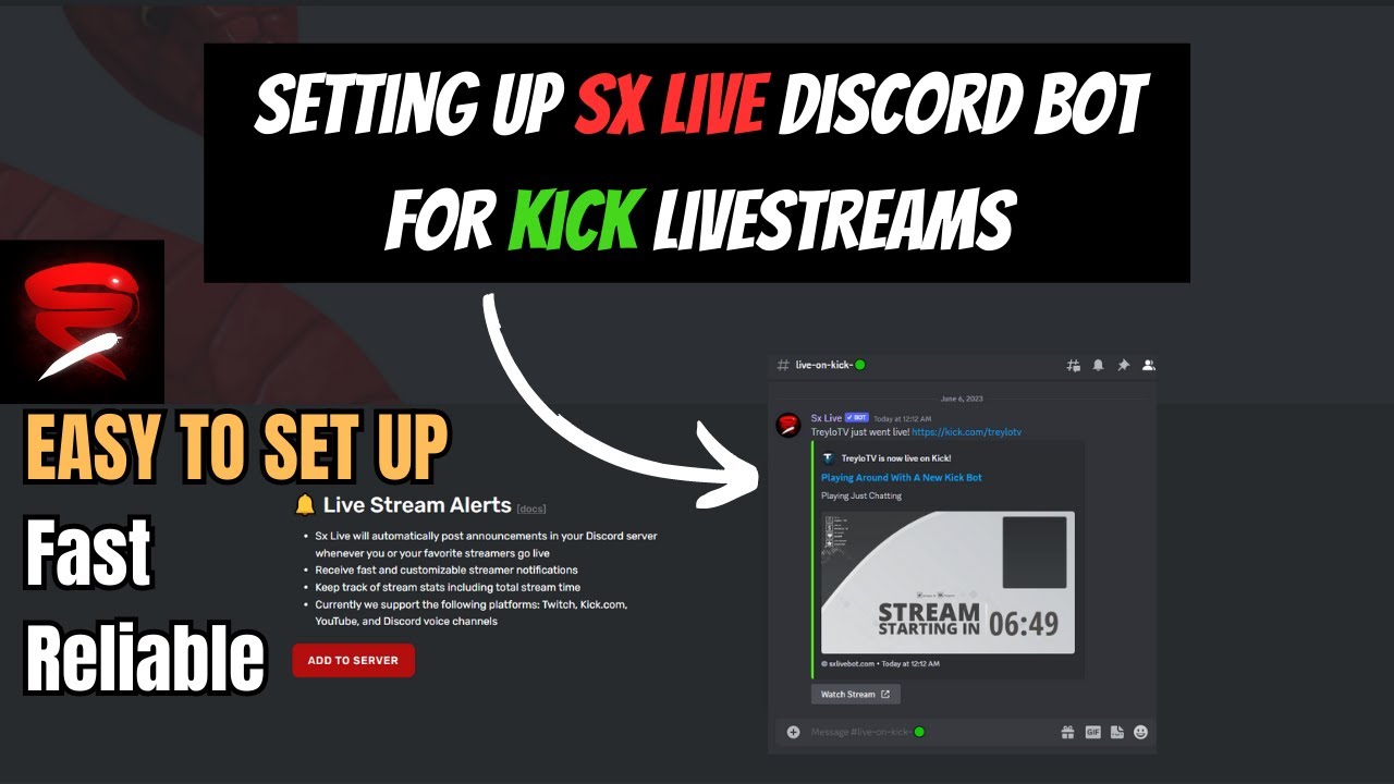 Kick live streaming