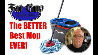 The New and Improved O'Cedar Spin Mop  Unboxing, First Use, and Review