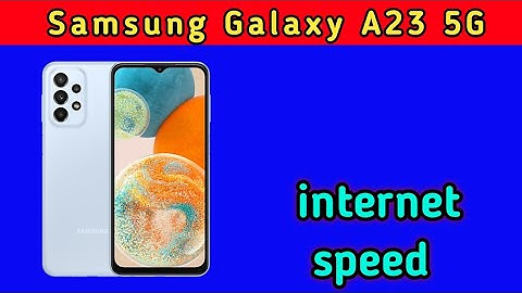 Samsung Galaxy A23 5G network speed setting, Samsung Galaxy A23 5G daily data usage settings,