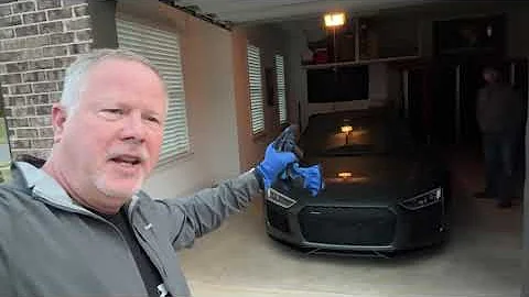 New QuickSilver Exhaust on @stoked.R8 Audi R8V10+ Spyder!