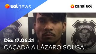 Caso Lázaro: policiais encontram colchão durante busca por serial killer | UOL News Noite (17/06/21)