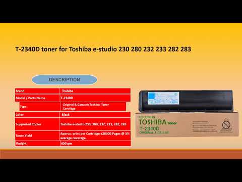 T-2340D toner for Toshiba e-studio 230 280 232 233 282 283