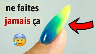 Dégradé ONGLES ACRYGEL | Ne faites pas CETTE ERREUR !