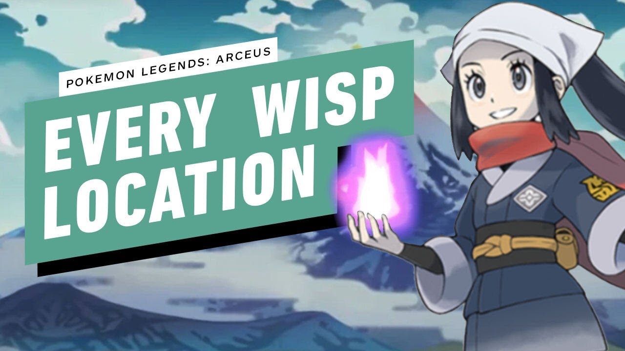 Pokémon Legends: Arceus Spiritomb Wisp locations guide