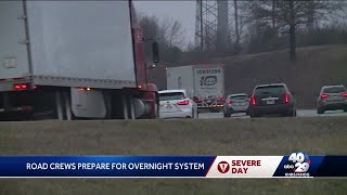 Benton County and Arkansas road crews prepare for winter weather, impacting morning commute