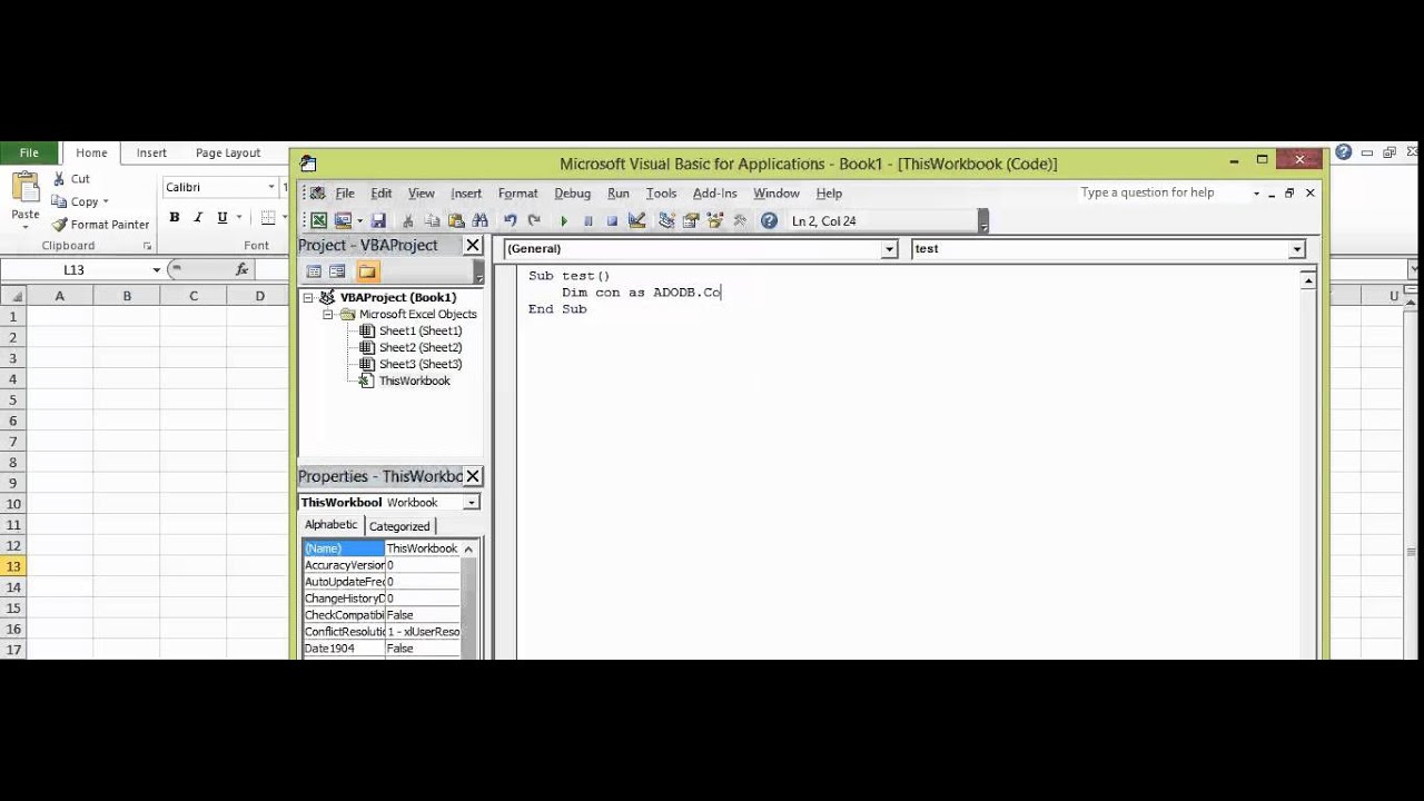 Microsfot Excel Macro How To Fix Error Compile Error User Defined Type Not Dectected Youtube