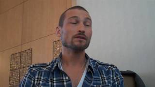 Andy Whitfield one-on-one interview (Part 1)