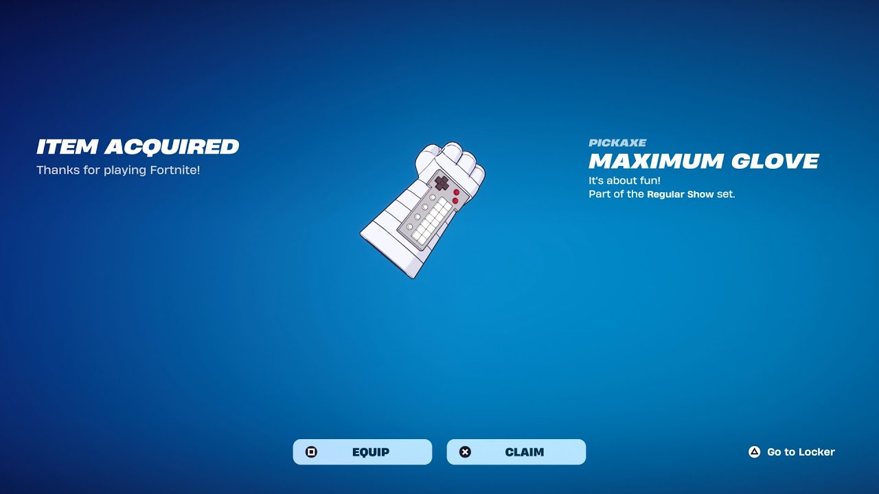 How To Get Maximum Glove Pickaxe NOW FREE In Fortnite! (Free Maximum Glove Pickaxe)