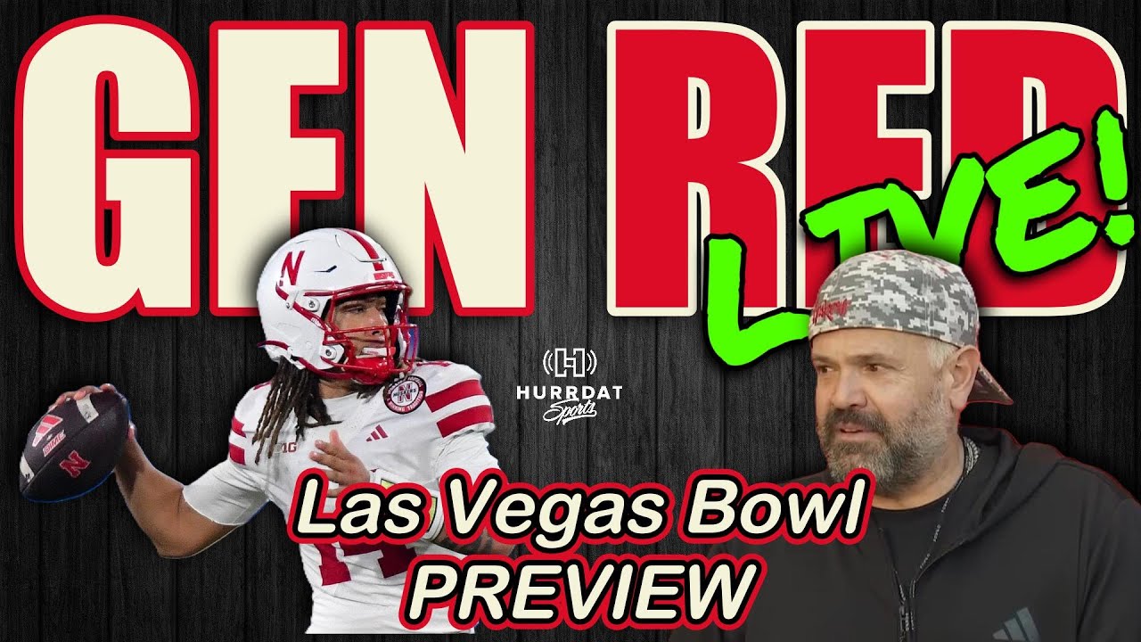 Previewing Nebraska VS Utah | SRS Distribution Las Vegas Bowl | Generation Red, Ep 152