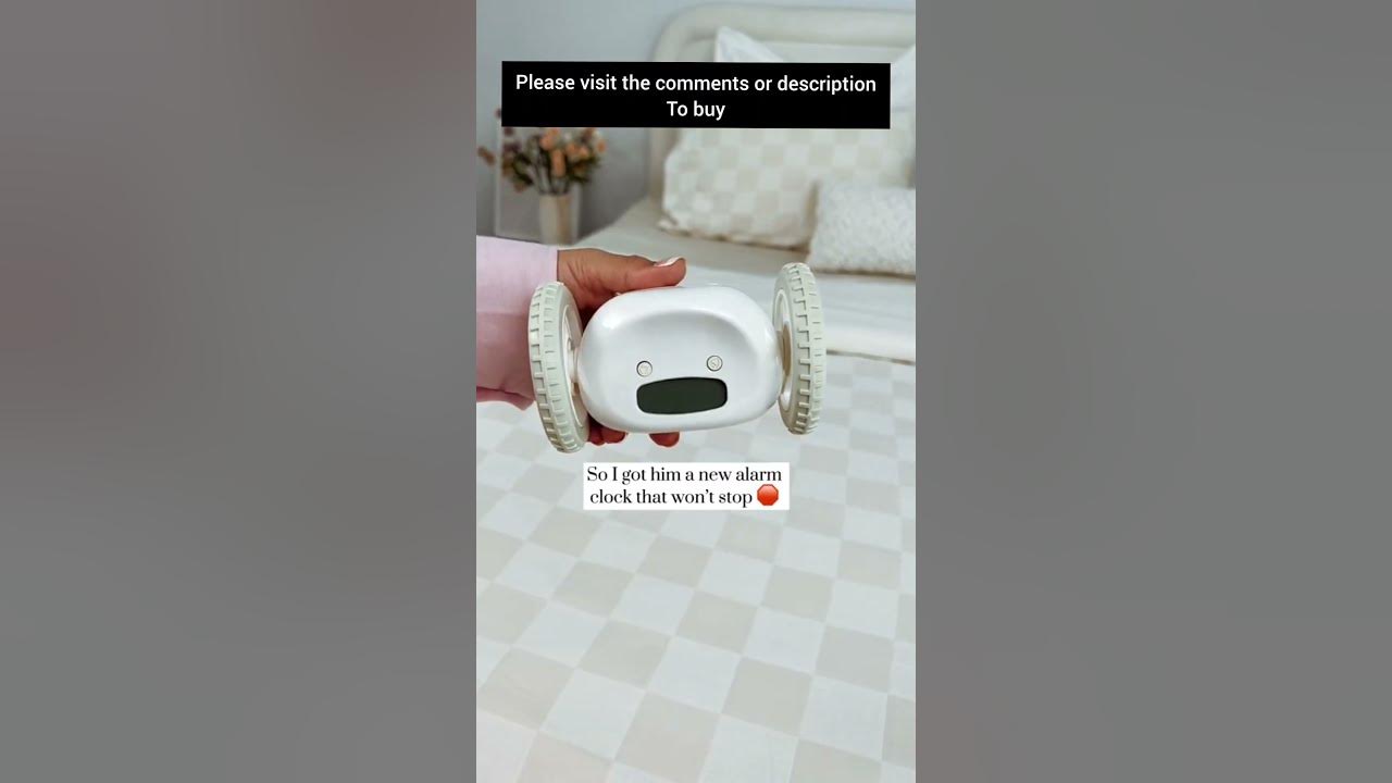 Alarm Clock for Heavy Sleepers.