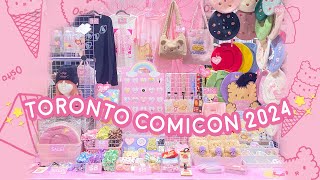 ☆ Let's Vend! Glitter Bones at Toronto Comicon 2024 ☆ Behind the scenes, prep, and convention vlog